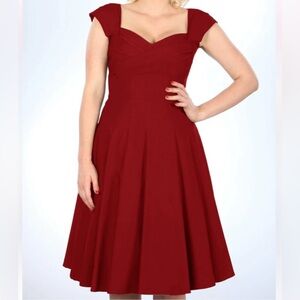 COPY - Red stop staring dress